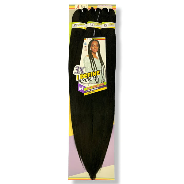 Afri-Naptural 3x I Define Pre-Stretched Easy Braid (64