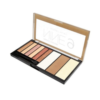 NICKA K PERFECT NINE COLORS EYESHADOW PALETTE - Han's Beauty Supply