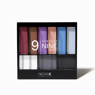 NICKA K PERFECT NINE COLORS EYESHADOW PALETTE - Han's Beauty Supply