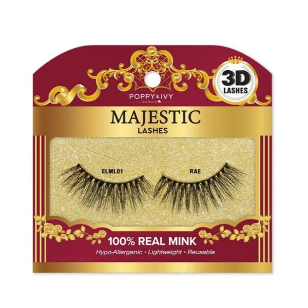 POPPY & IVY MAJESTIC MINK 3D LASHES - Han's Beauty Supply