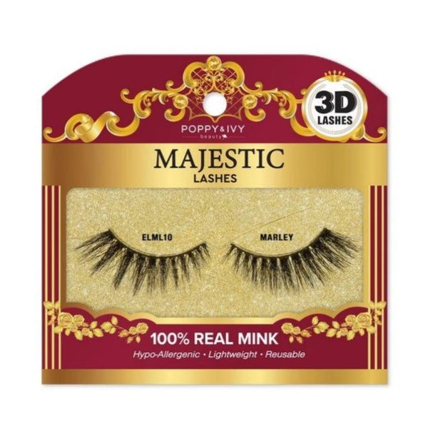 POPPY & IVY MAJESTIC MINK 3D LASHES - Han's Beauty Supply