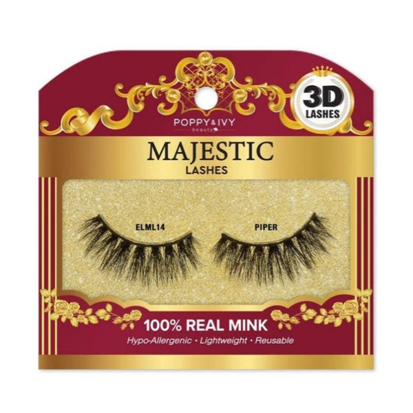 POPPY & IVY MAJESTIC MINK 3D LASHES - Han's Beauty Supply