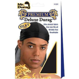 MR. DURAG DELUXE SILKY DURAG - Han's Beauty Supply