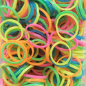 ASSORTED COLOR RUBBER BAND (500 Count) - Han's Beauty Supply