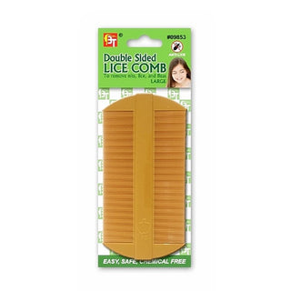 BT DOUBLE SIDED LICE COMB - Han's Beauty Supply