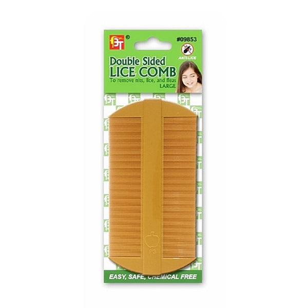 BT DOUBLE SIDED LICE COMB - Han's Beauty Supply