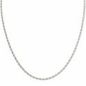 SEOUL STONE SILVER ROPE CHAIN (3mm) - Han's Beauty Supply