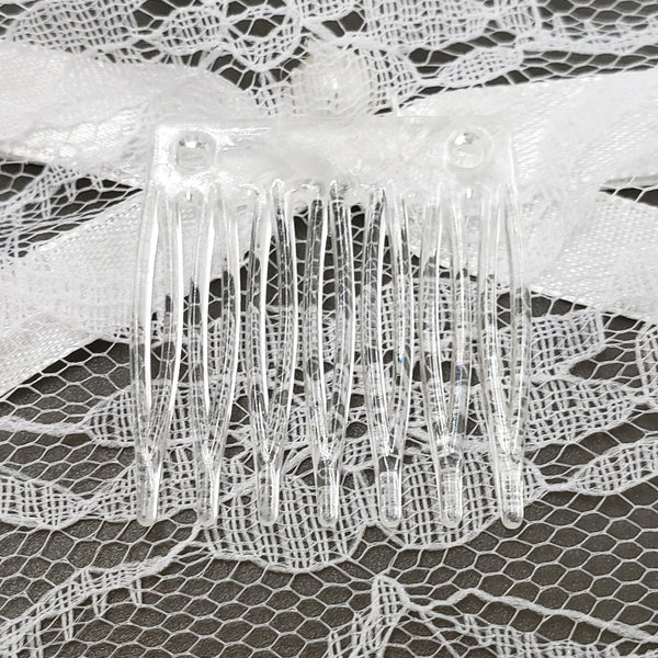 AB Round Lace Veil