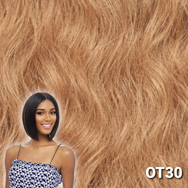 Vanessa 100% Brazilian Human Hair Lace Front Wig (Style: TMH Glancy)