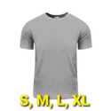 Short Sleeve Crew Neck T-Shirt (S - XL)