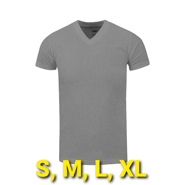 V-Neck Short Sleeve T-Shirt (S - XL)