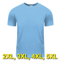 Short Sleeve Crew Neck T-Shirt (2XL - 5XL)