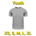 Youth Short Sleeve Crew Neck T-Shirt