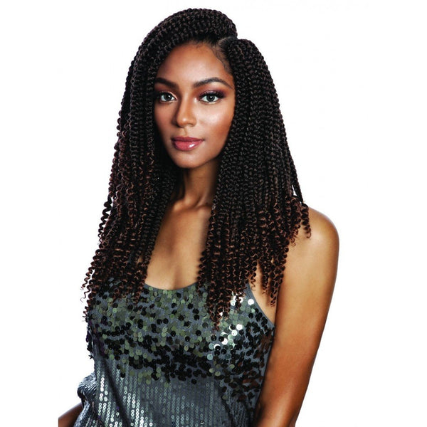 AFRI-NAPTURAL 3x COILY ENDS BOX BRAID (14