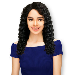 INDU GOLD HUMAN HAIR LACE WIG (Style: CHERRY) - Han's Beauty Supply