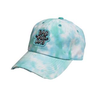 PIT BULL BAD HAIR PATCH TIE DYE COTTON DAD HAT - Han's Beauty Supply