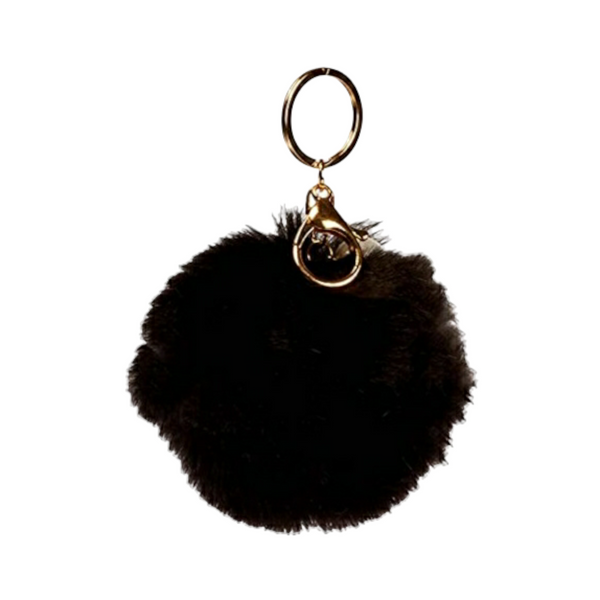 LARGE POM POM KEYCHAIN - Han's Beauty Supply