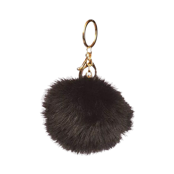 LARGE POM POM KEYCHAIN - Han's Beauty Supply