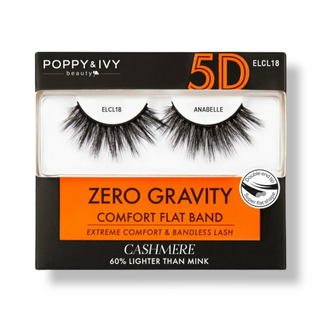 POPPY & IVY ZERO GRAVITY 5D CASHMERE LASHES (COMFORT FLAT BAND) - Han's Beauty Supply