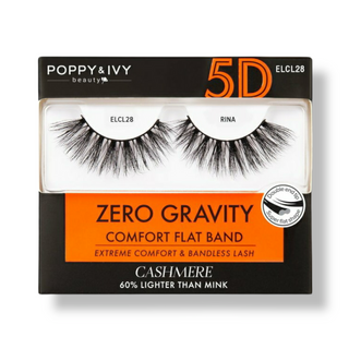 POPPY & IVY ZERO GRAVITY 5D CASHMERE LASHES (COMFORT FLAT BAND) - Han's Beauty Supply