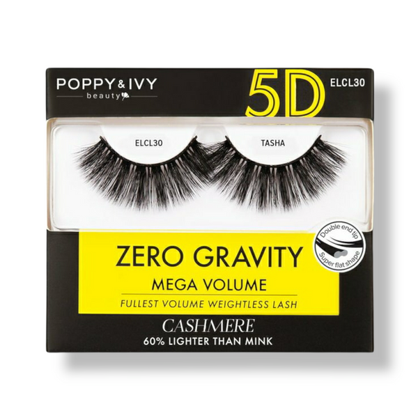 POPPY & IVY ZERO GRAVITY 5D CASHMERE LASHES (MEGA VOLUME) - Han's Beauty Supply