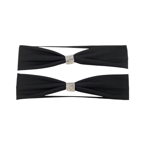 HEAD BAND w/ RHINESTONES (2 Pack) - Han's Beauty Supply