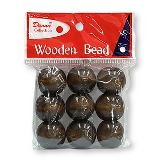 DONNA COLLECTION LARGE WOODEN BEADS - Han's Beauty Supply