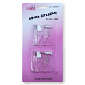 STAR STUDS EAR PIERCING KIT (SILVER) - Han's Beauty Supply