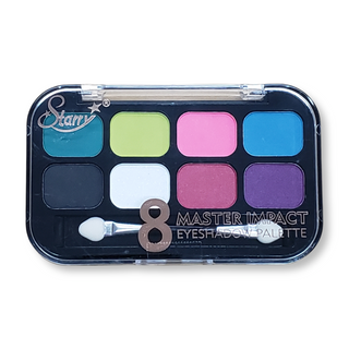 STARRY MASTER IMPACT EYESHADOW PALETTE (8 COLORS) - Han's Beauty Supply