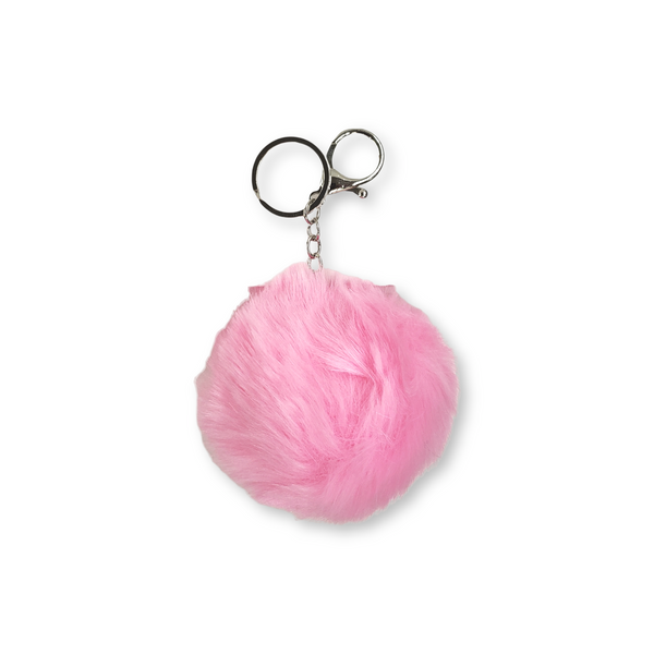 MEDIUM POM POM KEYCHAIN - Han's Beauty Supply