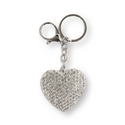 RHINESTONE HEART KEYCHAIN - Han's Beauty Supply