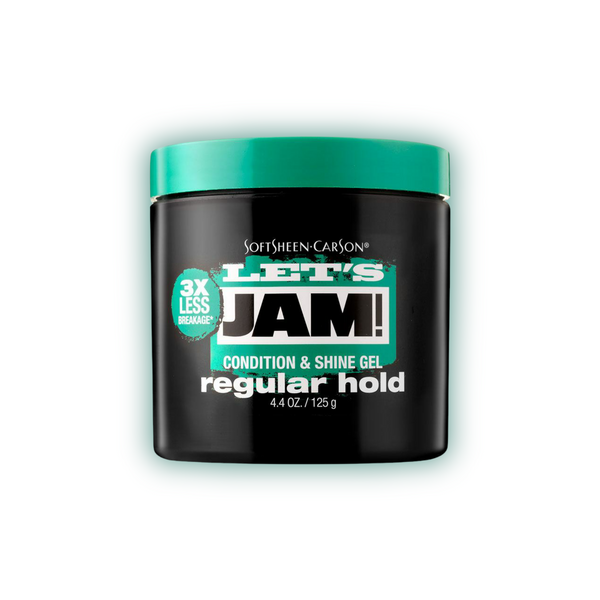 LET'S JAM CONDITION & SHINE GEL (REGULAR HOLD) - Han's Beauty Supply