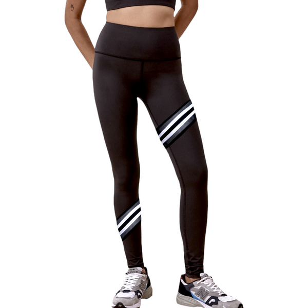 BEBE FASHION ATHLETIC LEGGINGS (BLACK) - Han's Beauty Supply