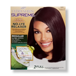 ULTRA SHEEN SUPREME ULTRA MOISTURIZING NO-LYE RELAXER - Han's Beauty Supply