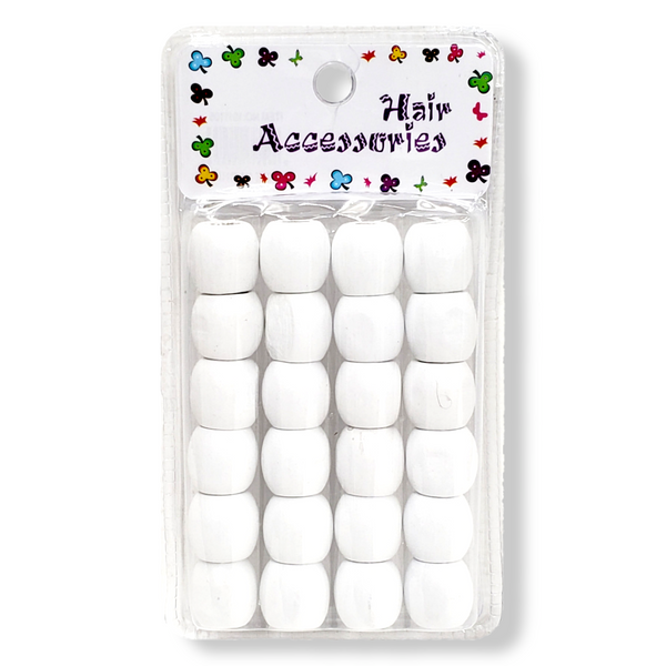 JACKIE WOODEN HAIR BEADS - Han's Beauty Supply