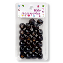 JACKIE WOODEN HAIR BEADS - Han's Beauty Supply