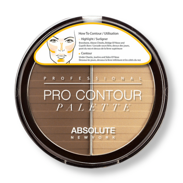 ABSOLUTE PRO CONTOUR PALETTE - Han's Beauty Supply