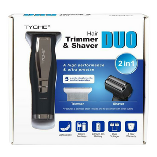 TYCHE HAIR TRIMMER & SHAVER DUO - Han's Beauty Supply
