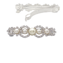 RHINESTONE & PEARL HAIR BARRETTE - Han's Beauty Supply