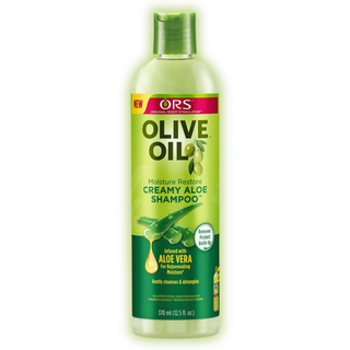 ORS OLIVE OIL CREAMY ALOE SHAMPOO - Han's Beauty Supply