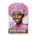 Ms. Remi Silky Satin Jewel Bonnet (XL)