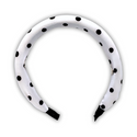 Crystal Collection Padded Polka Dot Headband