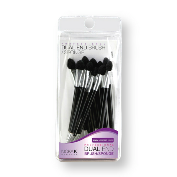 Nicka K Dual End Brush & Sponge Applicator