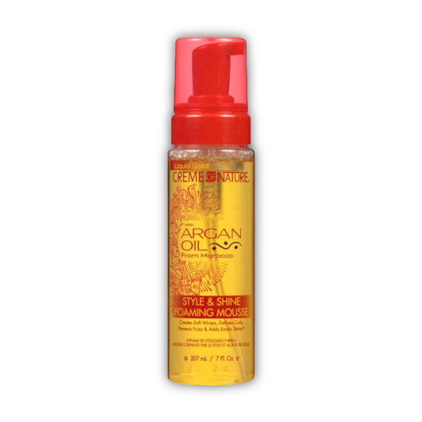 Creme of Nature Argan Oil Style & Shine Foaming Mousse