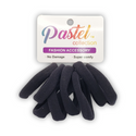 Pastel Collection Ponytail Holders (Black)