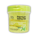 Via Natural Premium Styling Gel (Twin Olive & Aloe Vera)