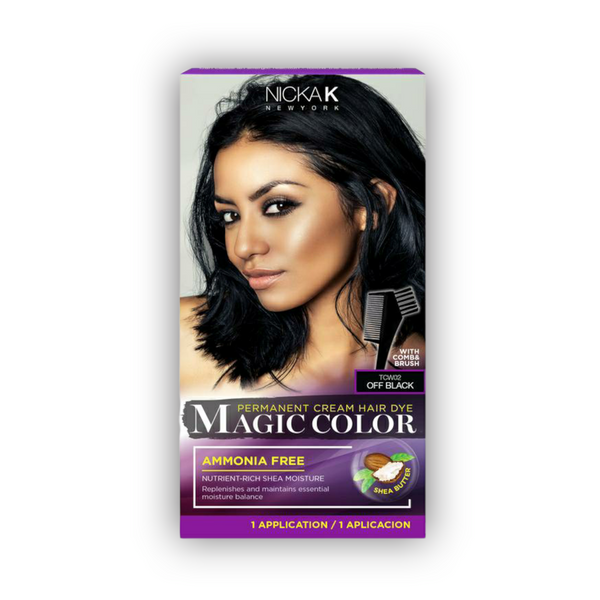 Nicka K Magic Color Permanent Cream Hair Dye