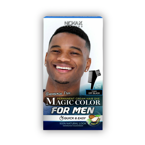 NK Magic Color Permanent Cream Hair Dye for Men