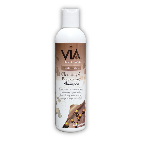 Via Natural Cleansing & Preparatory Shampoo