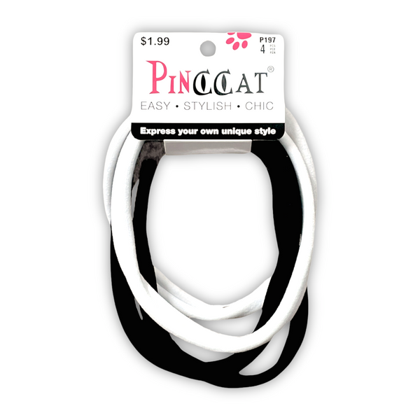 Pinccat Large-Sized Soft Elastic Ponytail Holder